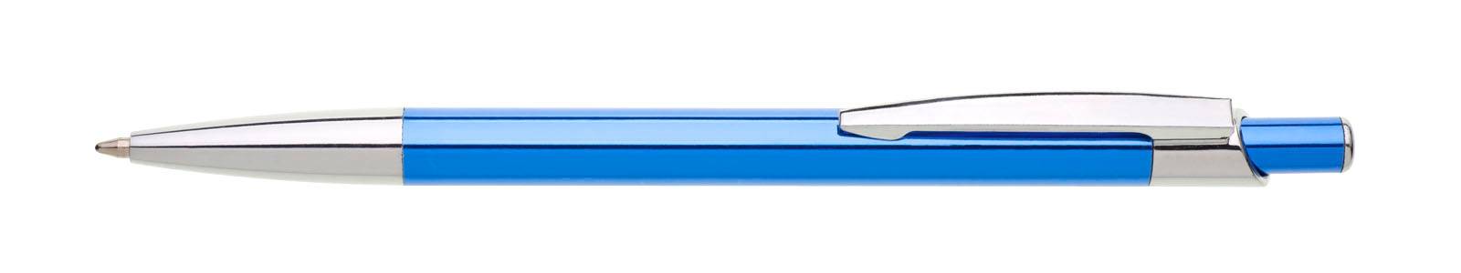 Kovové pero 027, modrá
