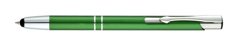 Kovové pero s funkciou stylus 938, zelená