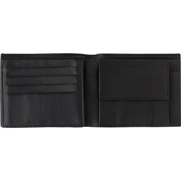 Kožená peňaženka s RFID ochranou, čierna Kožená peňaženka s RFID ochranou, čierna