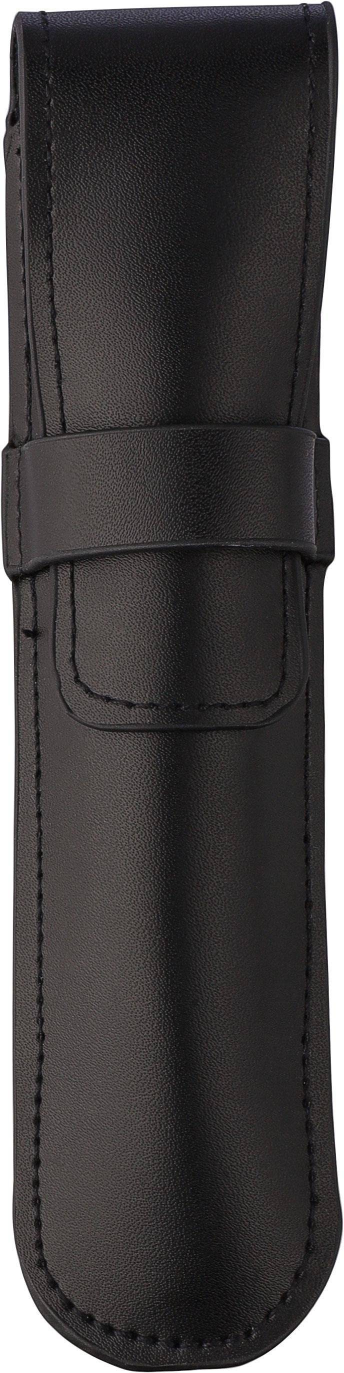 Kožený obal na pero Nadir, čierna