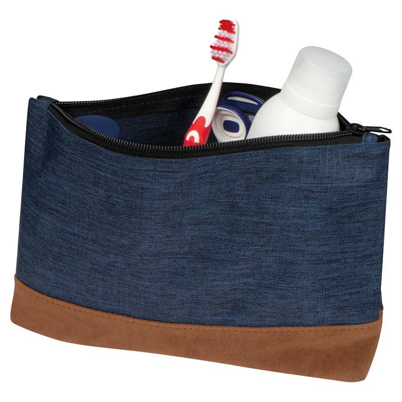 kozmetická taštička, modrá tmavá