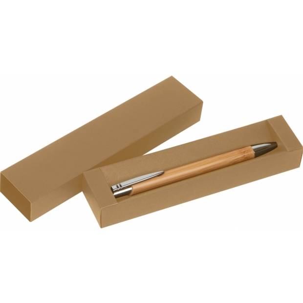 Krabica na pero, hnedá béžová Krabica na pero, hnedá béžová