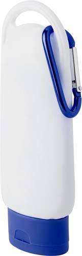 Krém na opaľovanie, 60ml, SPF30 s  karabínou, modrá