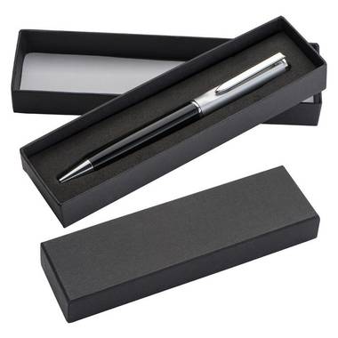 Kuličkové pero v dárkové krabičce, černá