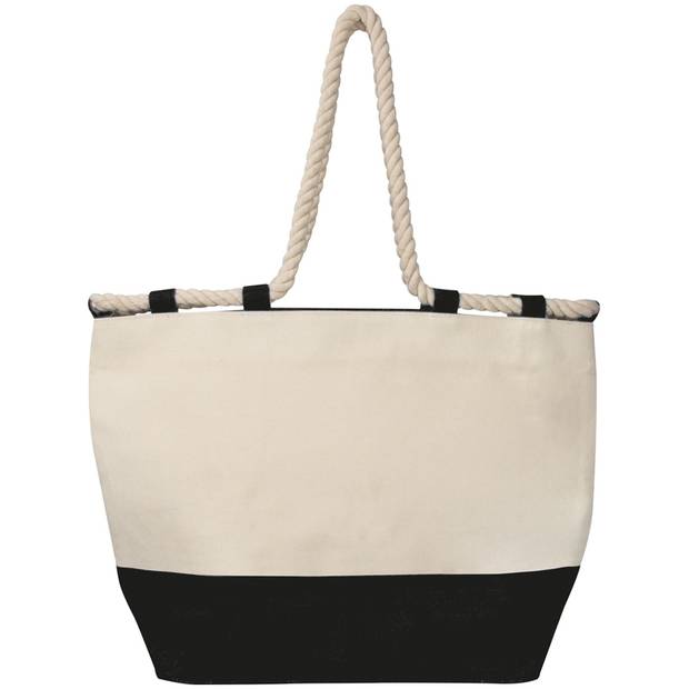 LABELA plážová taška, černá LABELA plážová taška, černá