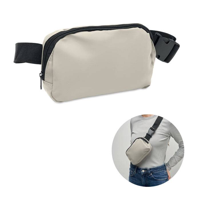 Ľadvinka z polyesteru 210D, biela Creme