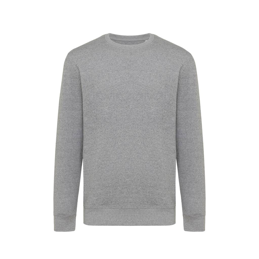 Ľahká mikina Iqoniq Etosha z recykl. bavlny, sivá svetlá antracit XXS