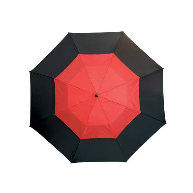 Laminátový golfový deštník, červená Laminátový golfový deštník, červená