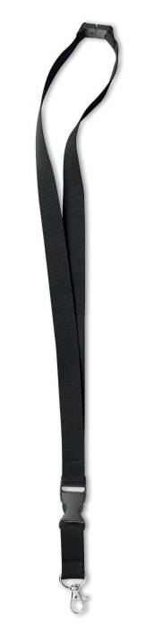 LANY šnúrka na krk, čierna