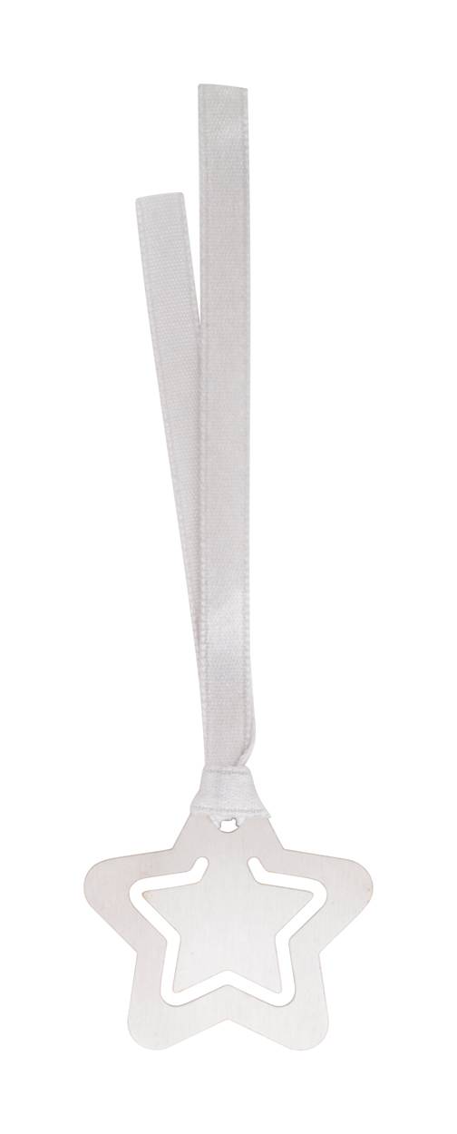 Lappmark záložka, vánoční stromek, bílá