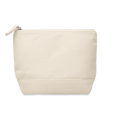 Obrázek k produktu LAUP Kosmetická bavlněná taška, spodní část bílá + zip