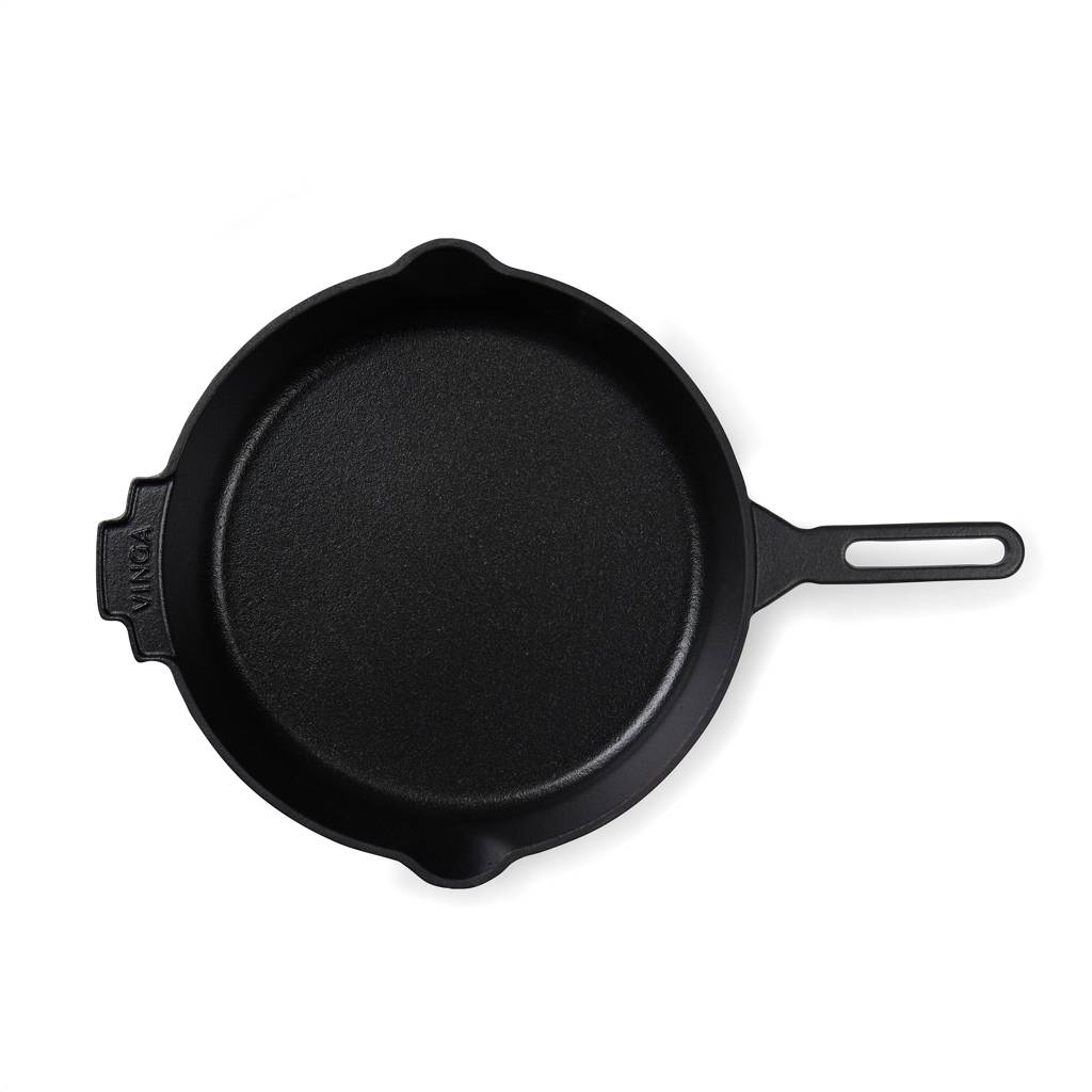 Liatinová skillet panvica VINGA Ardoise, 27cm, čierna