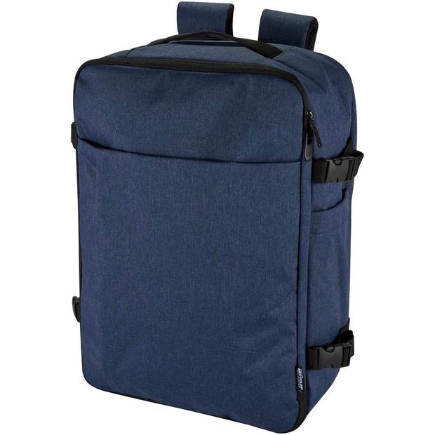 Libra batoh na notebook veľkosti 17″ z recykl. GRS, 25 l, modrá Navy Heather Libra batoh na notebook veľkosti 17″ z recykl. GRS, 25 l, modrá Navy Heather