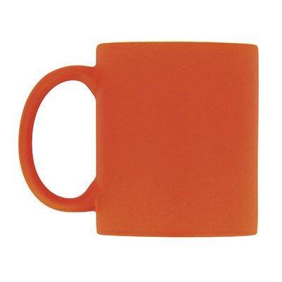 LIMAR keramický hrnček v neónovej farbe, oranžová