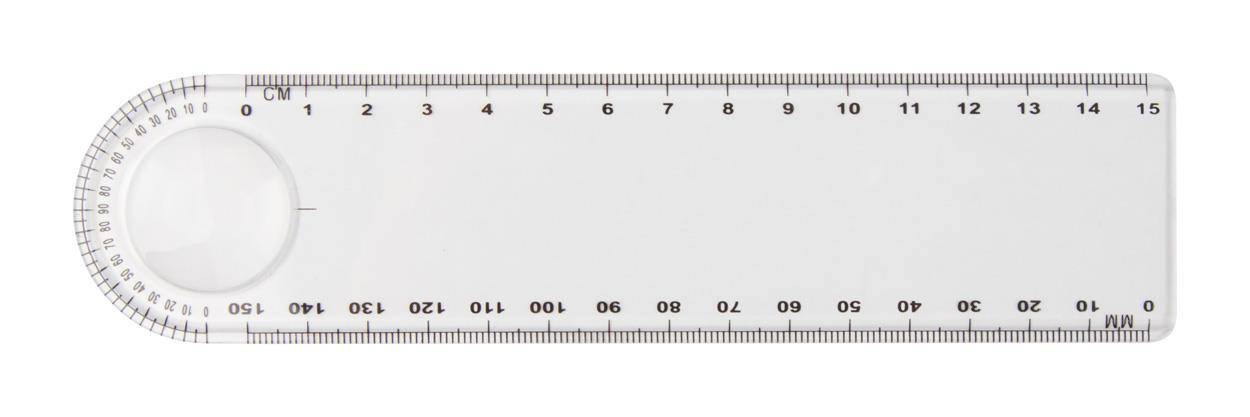 Linear pravítko, transparentní