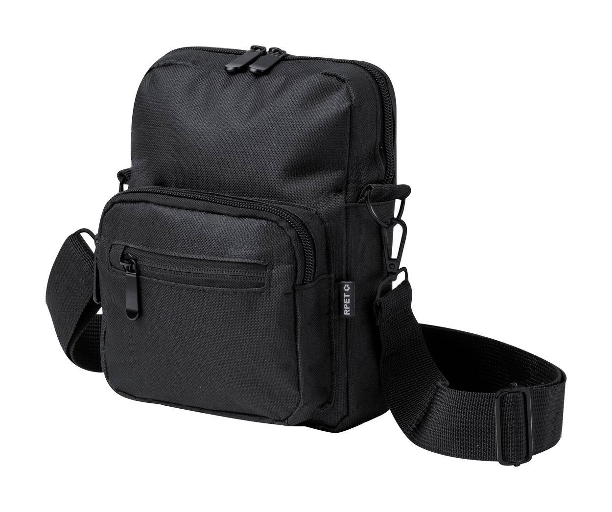Lixia RPET crossbody taška, čierna