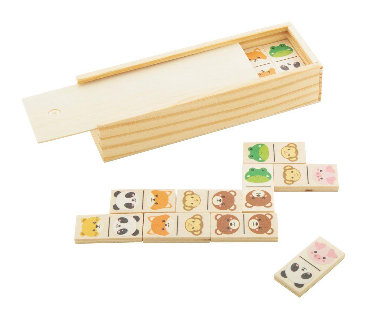 Lombok domino, zvířata, hnědá