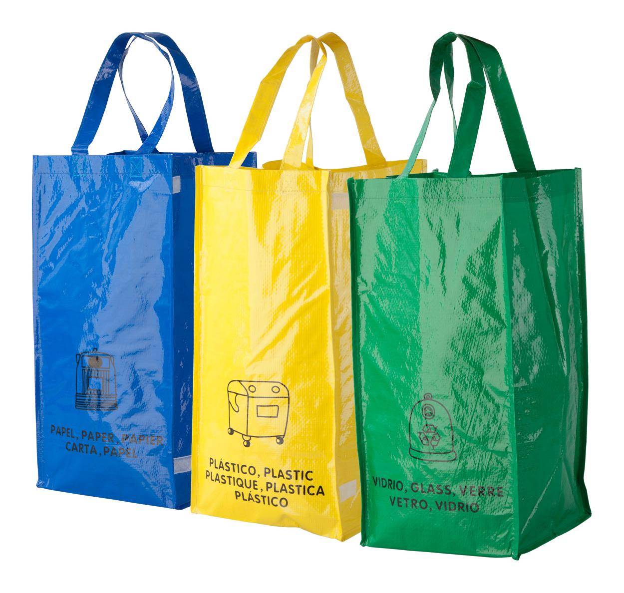 Lopack tašky na recykláciu odpadov, viacfarebná