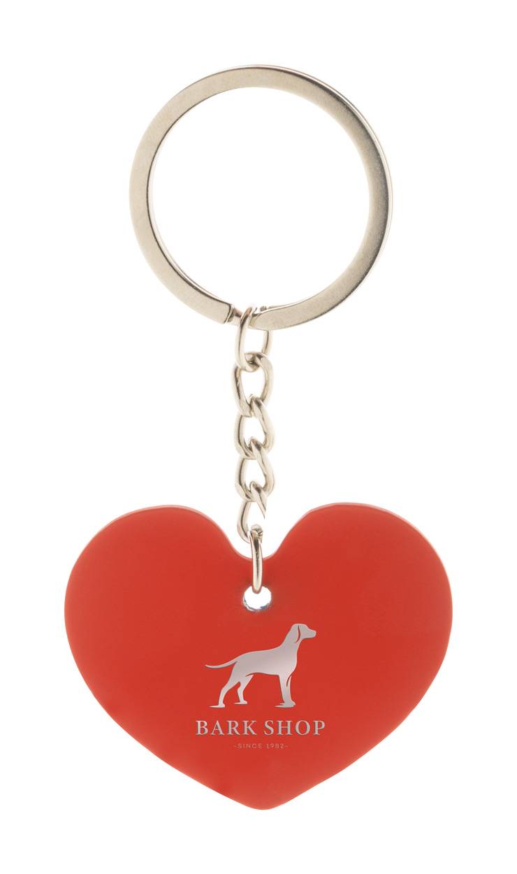LoveShine prívesok na kľúče, červená