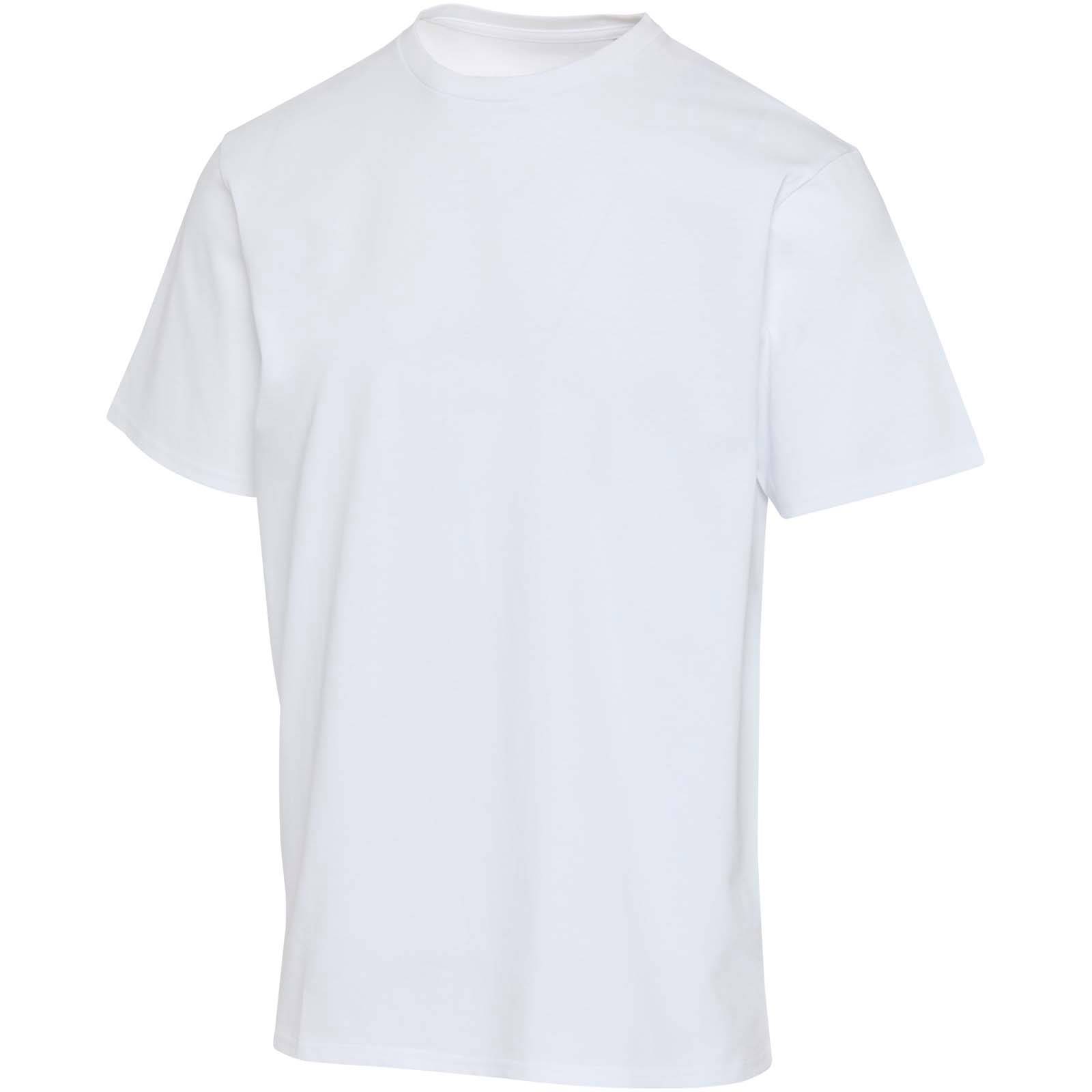 Lucas unisex oversize tričko z OCS organickej priadze 280 g/m2, biela XS