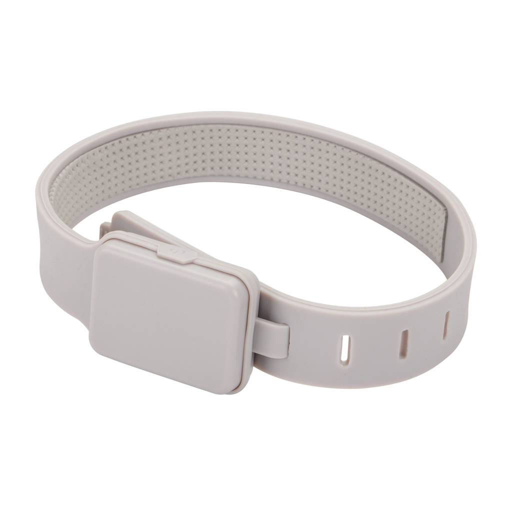 Lumi Sprint nabíjateľné bežecké LED svetlo z rec. RCS plastu, sivá