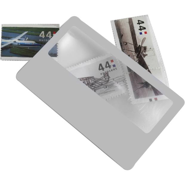 Lupa ve velikosti kreditní karty, bílá Lupa ve velikosti kreditní karty, bílá