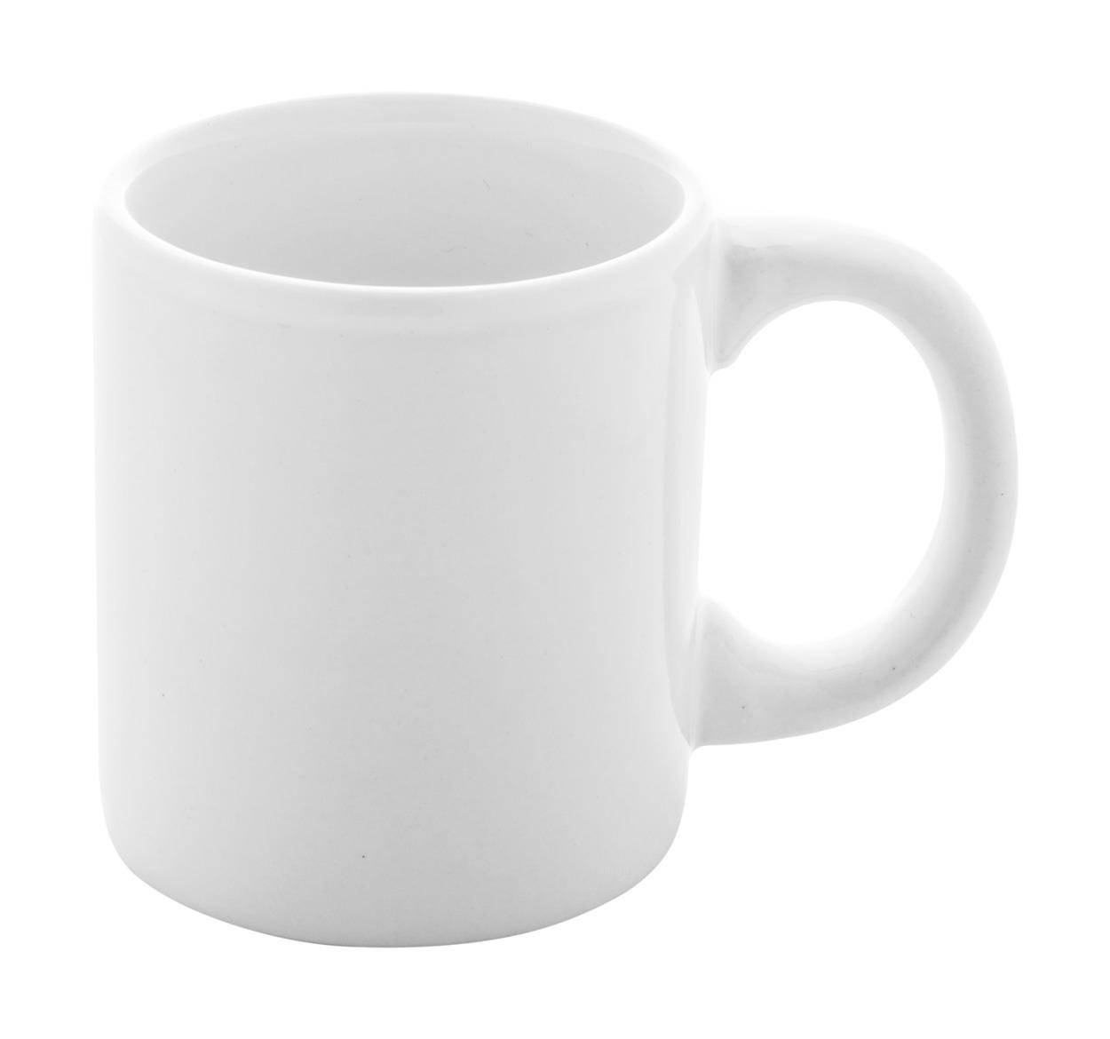 Lutin hrnček na espresso, biela
