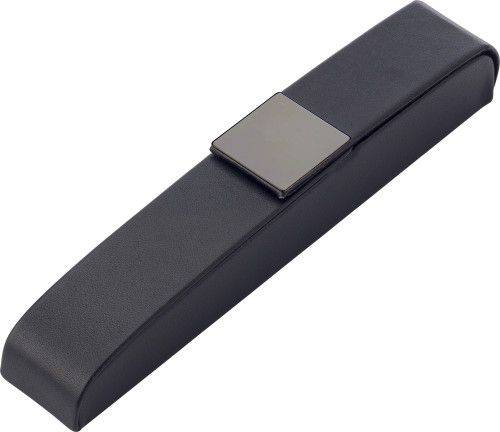 Luxusní pouzdro na psací potřeby, PU, ​​černá