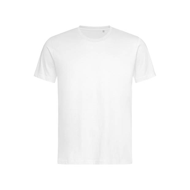 Luxusní tričko STEDMAN Crew neck, bílá, XL Luxusní tričko STEDMAN Crew neck, bílá, XL