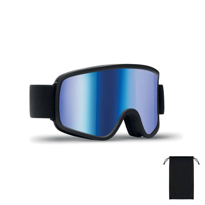 Lyžiarske okuliare UV400, modrá