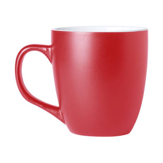 Mabery keramický hrnek 400ml, červená Mabery keramický hrnek 400ml, červená