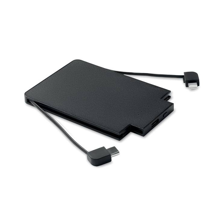 Magnetická powerbanka 2500 mAh, čierna