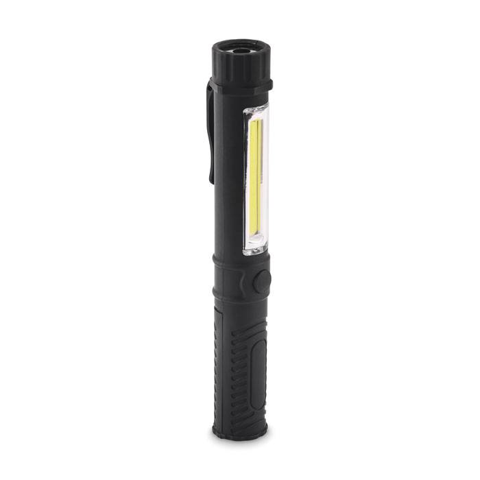 Magnetické LED svietidlo, čierna