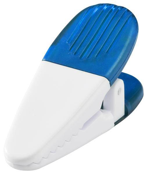 Magnetický držák s klipem na odkazy, modrá