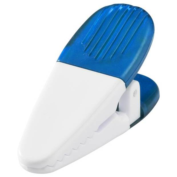 Magnetický držiak s klipom na odkazy, modrá Magnetický držiak s klipom na odkazy, modrá