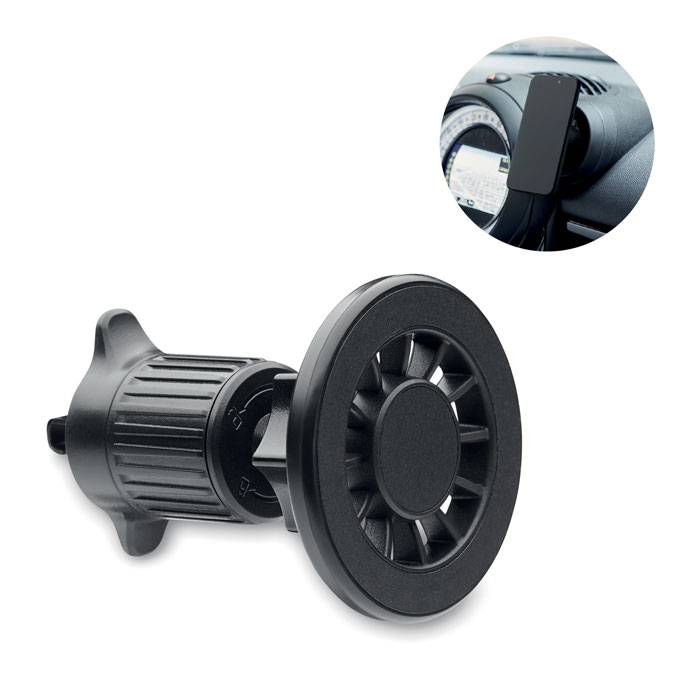 Magnetický držiak telefónu, čierna