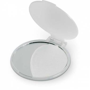 Make-up zrcátko, transparentní bílá