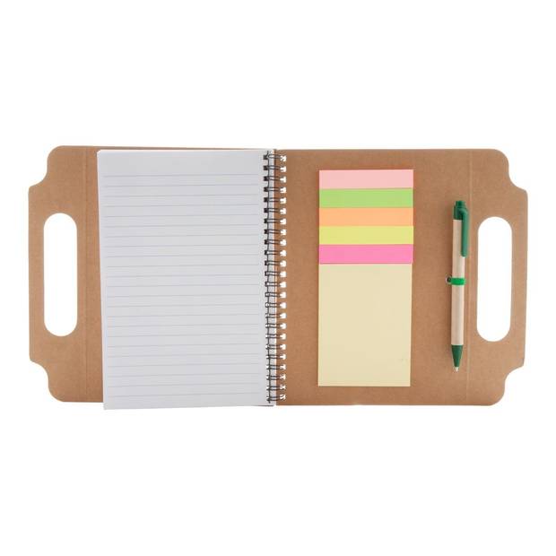 Makron poznámkový blok, hnědá Makron poznámkový blok, hnědá