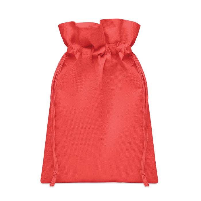 Malá darčeková taška z RPET, červená