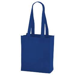 Malá nákupní taška z netkané textilie, královská modrá