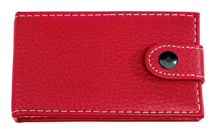 Manikúra, obsahuje 6 ks v nylonovom zapínacom puzdre, červená