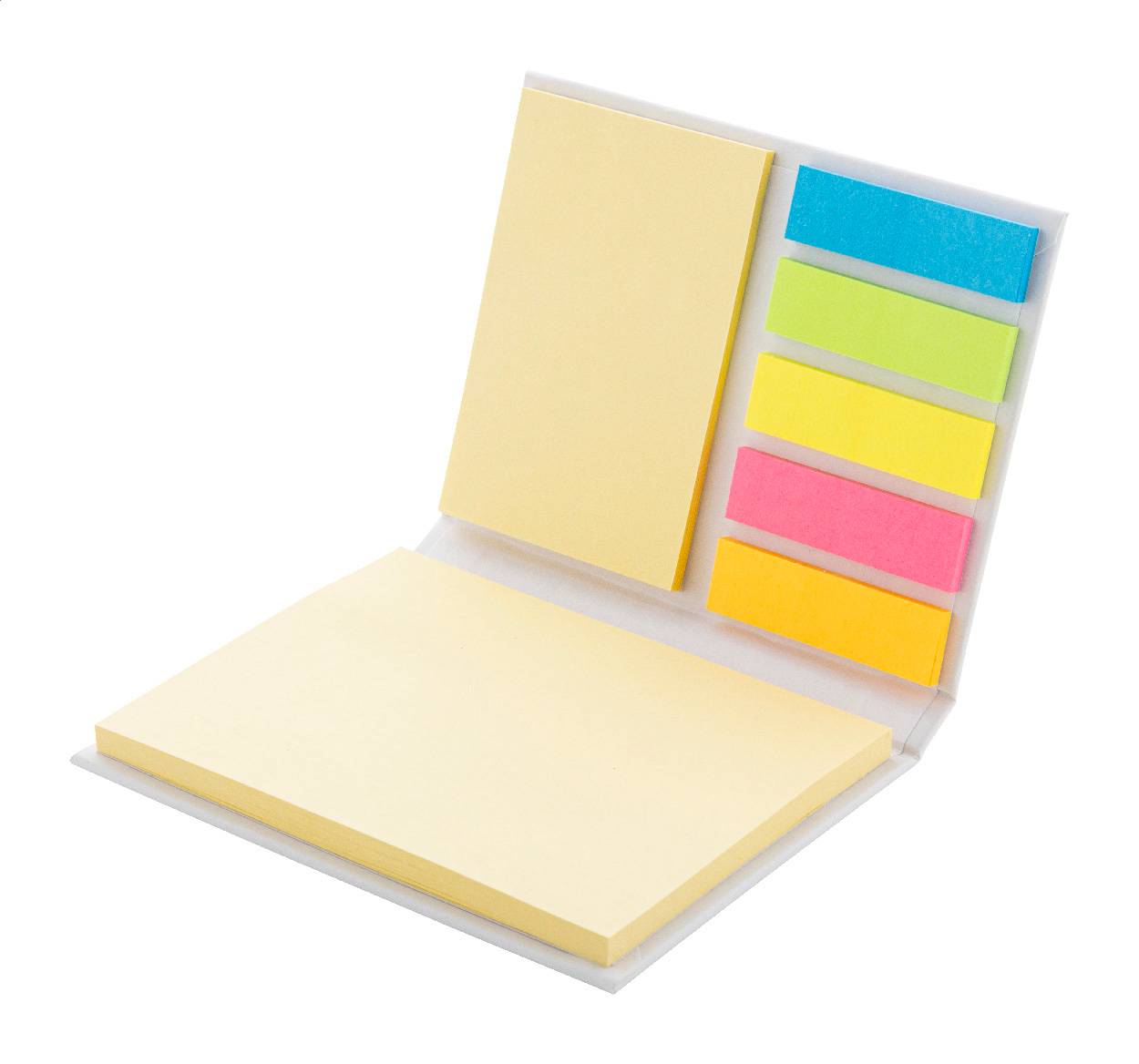 Manynot lepiaci poznámkový blok, biela