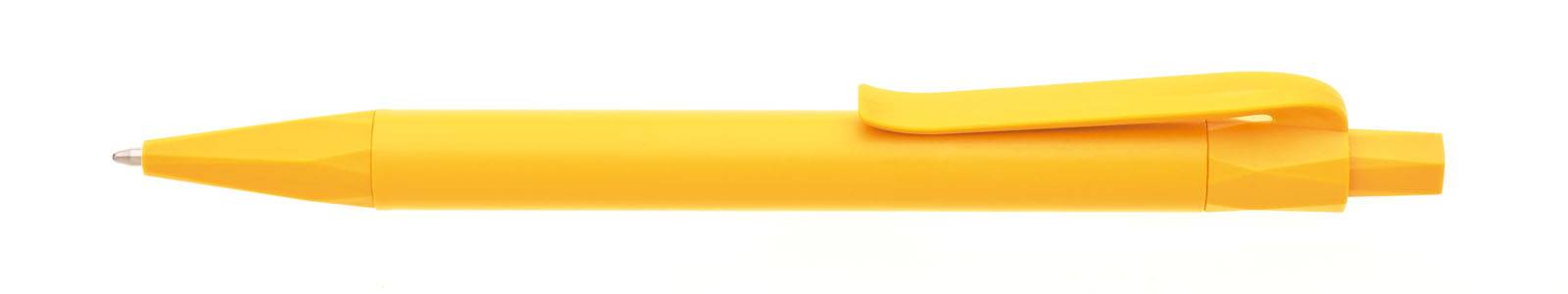 MARCI guľôčkové pero PLA plast/kukurica, žltá