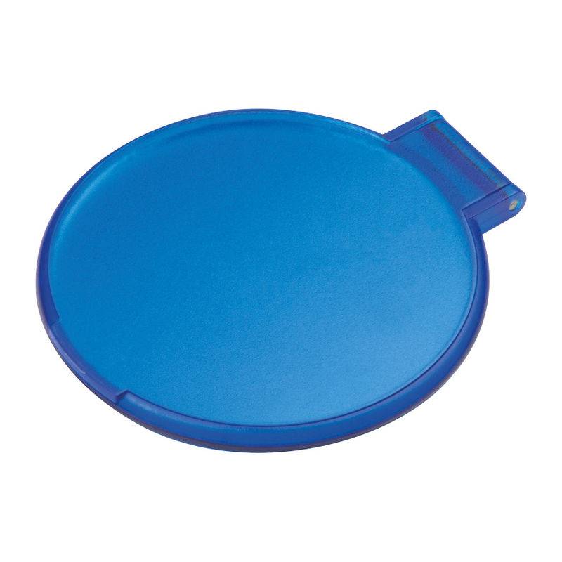 Matné zrkadlo na líčenie, modrá 