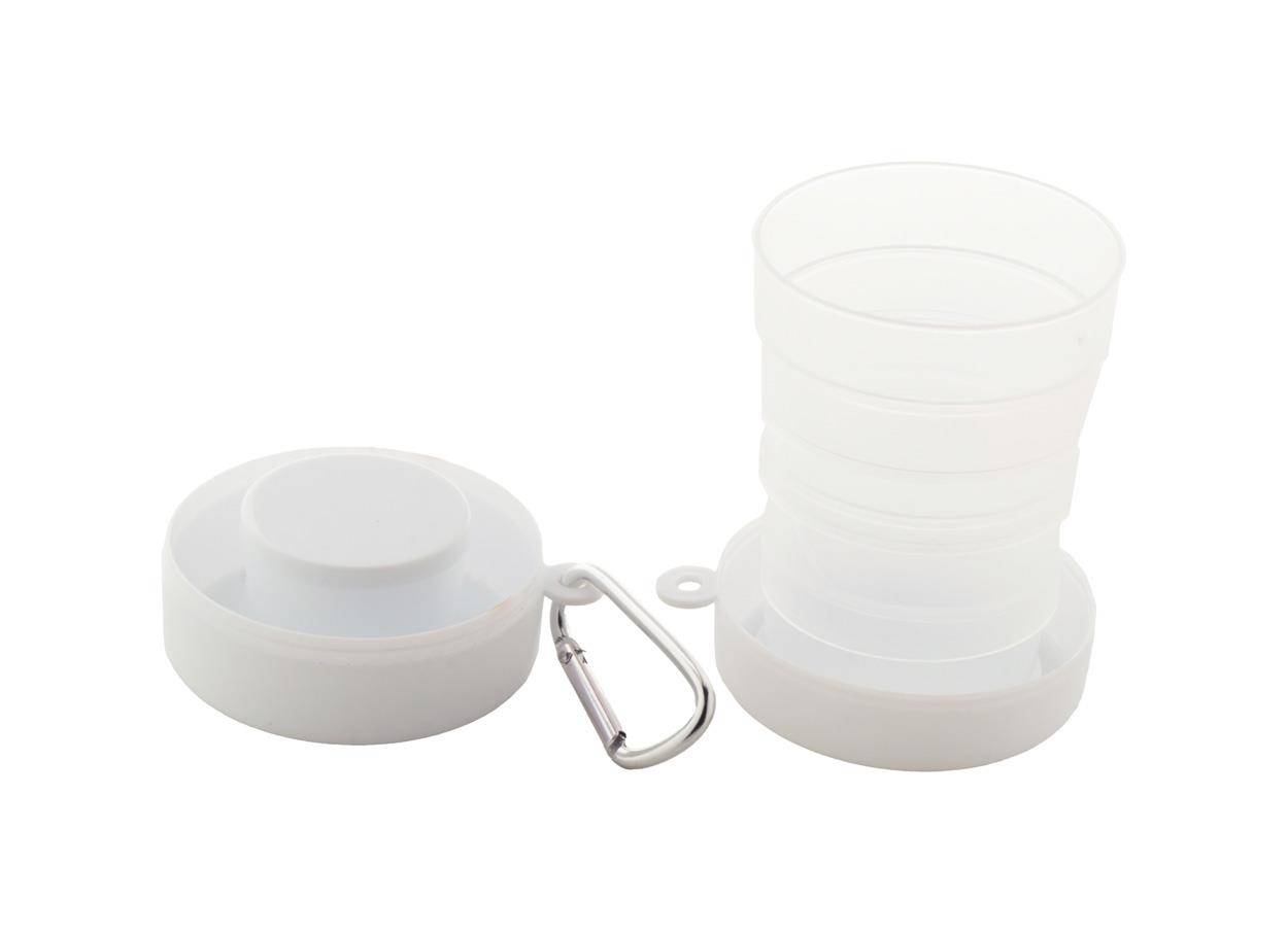 Medigo skladací pohárik, biela