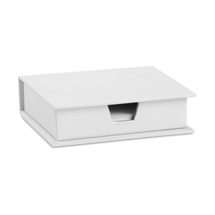 MEMOKIT zásobník na papiere a samolepiace bločky, biela