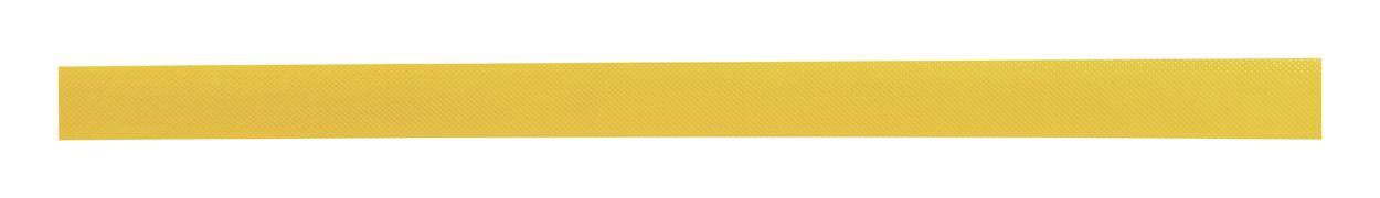Menas stuha na klobúky, žltá