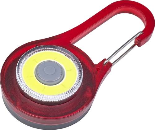 MENSILA Krabína se zabudovaným COB LED světlem, červená