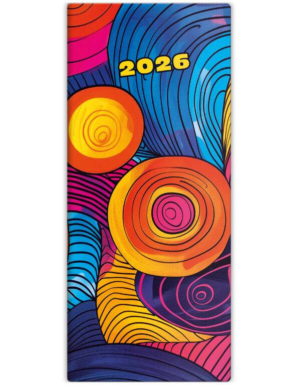 Mesačný diár Napoli design 4, 2026