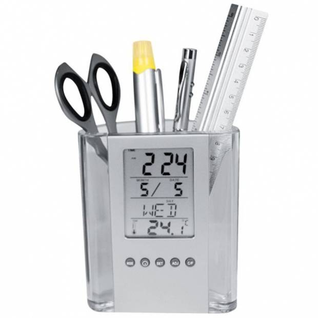 Meteostanice se stojanem na pera s hodinami a datem, zn.CrisMa Meteostanice se stojanem na pera s hodinami a datem, zn.CrisMa